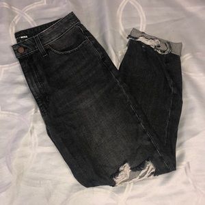 High waist mom / boyfriend jeans